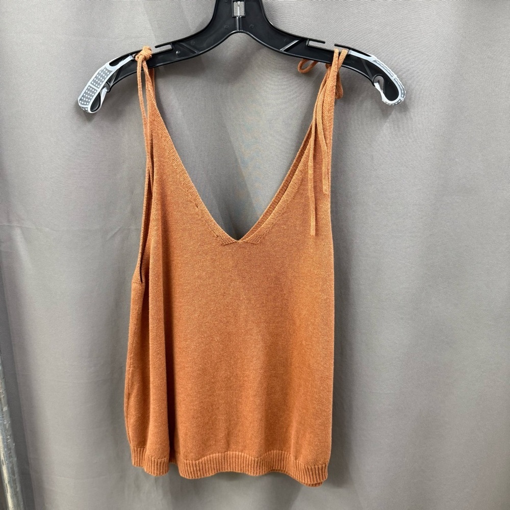 Splendid Size Large Knit Rust Camisole Top - Picture 6 of 7